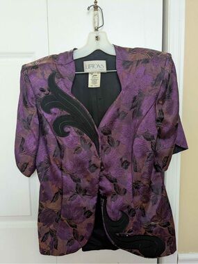 LIPTONS Vintage Purple Jacket